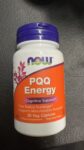 Now Foods PQQ Energy 30 Veg Capsules GMP Quality Assured, Vegan, Vegetarian