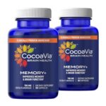 Memory+ Brain Supplement, 60 Day, 750 mg Cocoa Flavanols, Memory & Brain Boos…