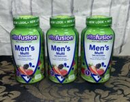 3 Vitafusion Men’s Multivitamin Dietary Supplement Gummies Berry/150ct. Exp 2026