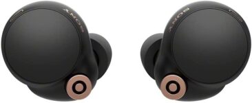 Sony Noise-Cancelling True Wireless Bluetooth Earbuds WF-1000XM4 – Black