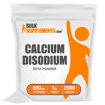 BulkSupplements Calcium Disodium EDTA Powder 1kg – 500mg Per Serving