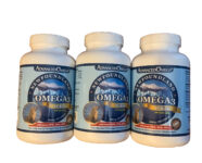 Three Bottles of Advanced Seal Oil Omega3 500mg, 300 softgel from Newfoundland