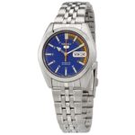 Seiko 5 Automatic Blue Dial With Quarter Speed Dial Look SNK371K1 Mens Watch