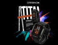 NEW FACTORY SEALED CARBINOX Titan Smartwatch IP69K Waterproof Rugged Smart Watch