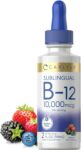 Carlyle Vitamin B12 Sublingual | 10,000mcg | 2 fl oz | Vegetarian