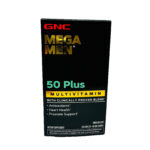 GNC Mega Men 50 Plus Antioxidants Heart Health 120 Caps Free Ship Expiry 04/2026