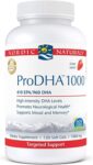 Nordic Naturals ProDHA 1000 –  Strawberry   120 ct  epx 2025