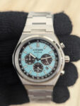 Citizen Super Titanium Sapphire Forza Chronograph Blue Dial Watch CA4610-85M