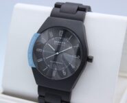 NEW AUTHENTIC SKAGEN GRENEN OCEAN SOLAR POWERED BLACK MEN’S SKW6810 WATCH