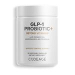 Codeage GLP-1 Probiotic+, Live Probiotics Akkermansia, Chicory Inulin, 90 ct