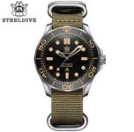 Steeldive SD1957 Divers Watch 42MM NH35 automatic, Sapphire Crystal