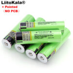 Liitokala new NCR18650B 3.7v 3400 mAh 18650 Lithium Rechargeable Battery with Pointed (No PCB) batteries