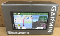 New Garmin DriveSmart 66 EX – 6″ GPS Navigator – WiFi – Voice Activated