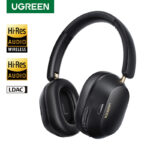 UGREEN Max5c Wireless Bluetooth Headphones 43dB Hybrid Active Noise Cancellation Hi-Res LDAC 75H Spatial Audio Earbuds Headset