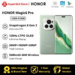 Pre-sale Global Version HONOR Magic6 Pro Snapdragon 8 Gen 3 6.8” Quad-Curved Floating Screen 180MP Periscope Telephoto Camera