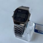 Casio A168WGG-1B Unisex Watch Stainless Steel Band Digital Illuminator NEW