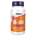 NOW FOODS Vitamin B-50 100 Tablets