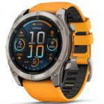 Garmin 010-02905-10 Fenix 8 Sapphire Smartwatch Athlete GPS Watch – 51 mm AMOLED