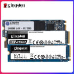 Kingston SSD NVMe PCIe M.2 2280 250G 500G 1TB Internal Solid State Drive 120G 240G 480G Hard Disk For PC Notebook Desktop M2