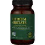 Global Healing Lithium Orotate 10mg Supplement – 60 Capsules