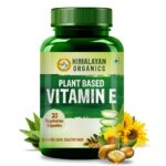 Himalayan Organics Plant Based Vitamin E 30 Capsules LONG EXPIRY