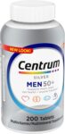 200 Ct. Centrum Silver Men’s 50+ Multivitamin D3, B, Zinc for Memory Cognition