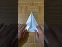 Review of the phoenix paper plane that flies forever without falling #shorts #origami #tiktok #art