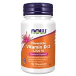 NOW FOODS Vitamin D-3 1000 IU 180 Chewables