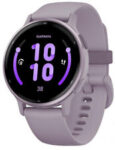 Garmin Vivoactive 5 Metallic Orchid Aluminum Bezel w Orchid Case 010-02862-13