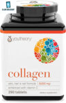 Youtheory Collagen with Vitamin C, Advanced Hydrolyzed Formula for Optimal Absor