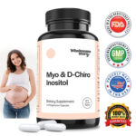 Wholesome Story Myo&D-Chiro Inositol-Women Hormone Support, Manage Stress 120pcs