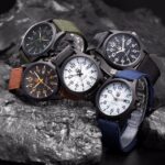 Men’s Quartz Wrist Watches Quartz Watch Wristwatch Nylon Waterproof Date Analog