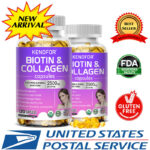 Kenofor Collagen + Biotin 2500mg 30 To 120 Caps Hair Skin and Nails