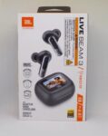 JBL LIVE Beam 3 True Wireless Noise Cancelling Earbud Headphones (Black)