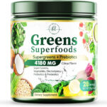 Organic Greens Blend – Super Greens Powder for Energy & Digestive Health