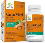 Terry Naturally CuraMed 375 mg Curcumin Complex – 120 Softgels – Superior Absorp