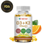 Vitamin D3 10,000IU and K2 MK-7 250mcg – 120 Capsules – Immune Support Wellness