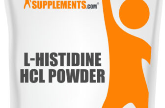 BulkSupplements L-Histidine HCl Powder – Supports Muscle Growth