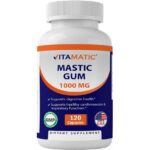 Vitamatic Mastic Gum 1000mg Non GMO/Gluten Free Support Digestive Health