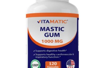 Vitamatic Mastic Gum 1000mg Non GMO/Gluten Free Support Digestive Health