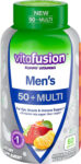 Vitafusion Men’s 50+ Multi Gummy Vitamins, Daily Support Supplement, 60 Gummies