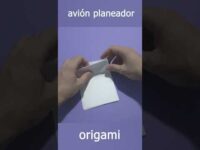 Avión de papel Planeador | Avión de papel #avión #planeador #tutorial #origami #shorts