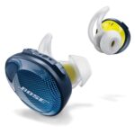 Bose SoundSport Free Wireless Headphones Earbuds Midnight Blue / Citron Yellow