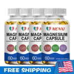 Magnesium Capsules Complex Capsules Glycinate Citrate Malate Oxide For Adults US