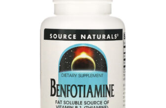 Source Naturals Benfotiamine 150 mg 60 Tablets Dairy-Free, Egg-Free,