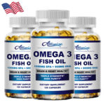 Omega 3 Fish Oil Capsules Strength 1200mg EPA & 900mg DHA, Highest Potency