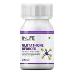 2 Pcs INLIFE L-Glutathione Reduced Supplement – 30 Vegetarian Capsule