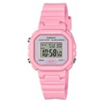 Casio LA20WH-4A1,  Women’s Digital Pink Resin Watch, Chronograph, Alarm