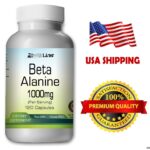 Beta Alanine Premium Quality 120 Capsules 1000mg – Enhance Workout Performance